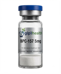 BPC-157 5mg research peptide lyophilised powder vial high purity UK supplier