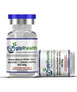 KLOW blend 80mg research peptide vial BPC-157 TB-500 GHK-Cu KPV UK supplier
