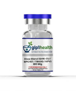 KLOW blend 80mg research peptide vial BPC-157 TB-500 GHK-Cu KPV UK supplier