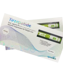 Synedica Tirzepatide 40mg Injection Pen Kit Tirzepatide 40mg GLP-1 and GIP peptide injection pen Premium Synedica Tirzepatide 40mg research pen